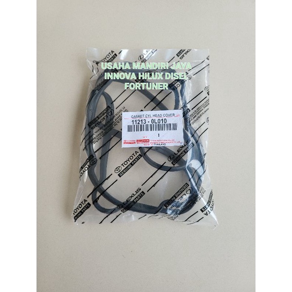 GASKET CYLINDER HEAD-PAKING TUTUP KLEP INNOVA DISEL 11213-OLO10 (KARET)