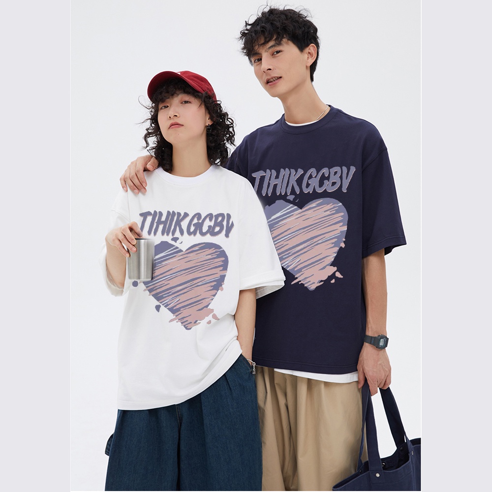 RDGF official shop 2023 winter new couple sweater Korean style baju hitam kaos oversize atasan wanita terbaru kaos oversize korea atasan hitamootdsupply kaos kekinian baju kaos murah