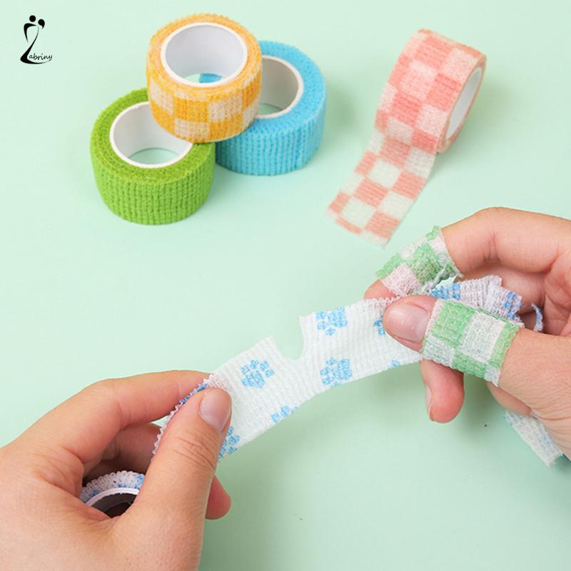 

Finger Tape Wrist Tape Kartun Lucu Protective Tape Tape Warna Warni Z