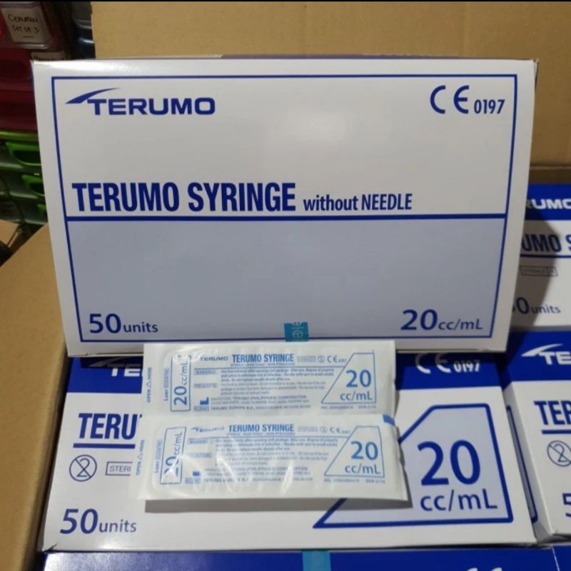 Spuit 20cc Terumo Syringe 20ml