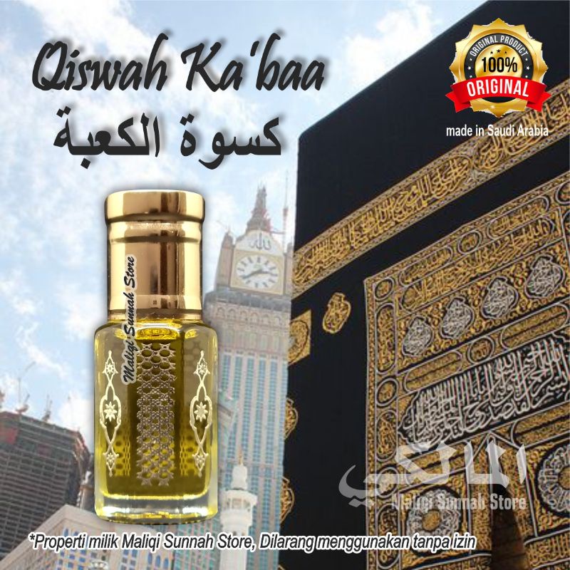 Minyak Wangi Raudhah - Qiswah isi 6ml Best Seller Original Saudi