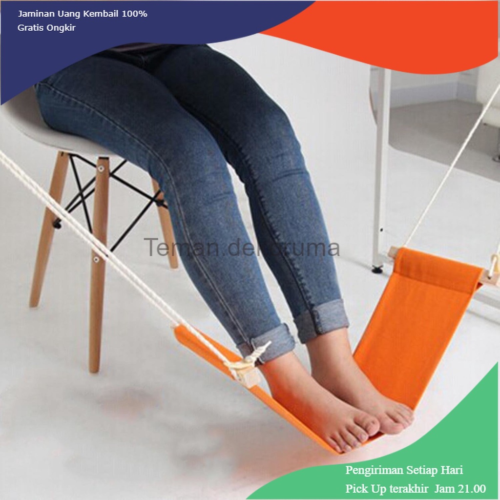 TD - PR HOUSEEN Mini Hammock Tablet Foot Rest / Pijakan Kaki Meja