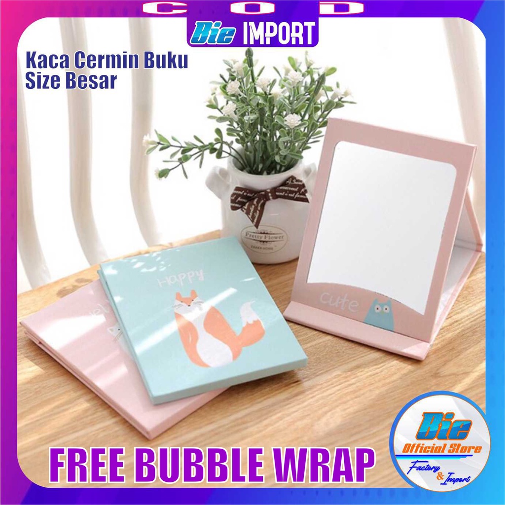 Kaca Cermin Buku Size Besar Premium Karakter Impor Best Seller