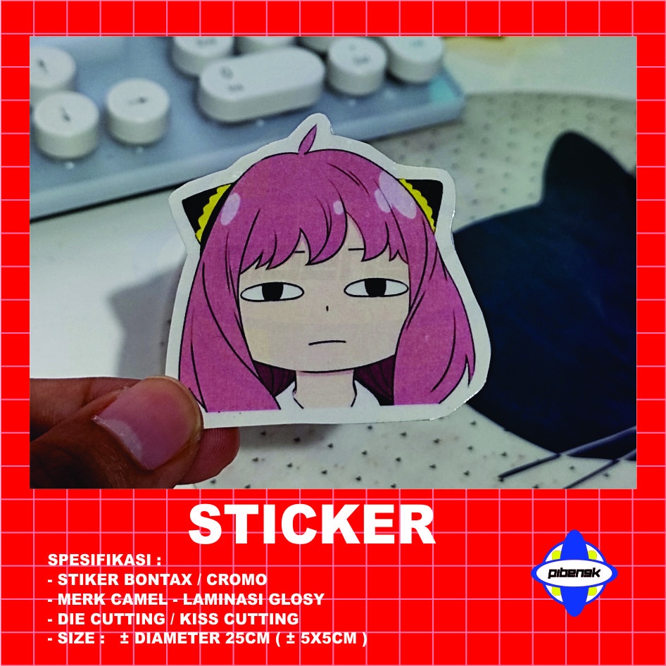 Sticker Anya SPY X FAMILY A