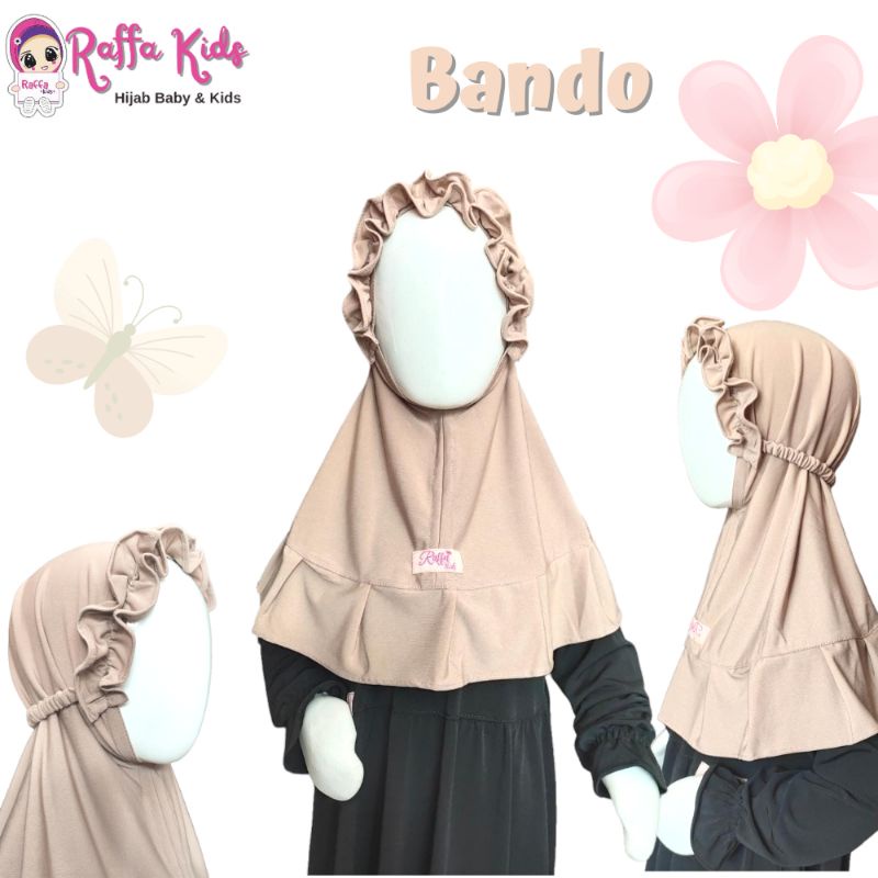 Raffa Kids - Hijab Anak Instan Bando ( 3 bulan - 5 tahun )