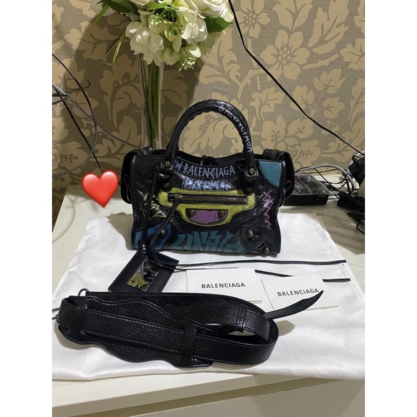 balenciaga mini city graffiti (pelunasan)