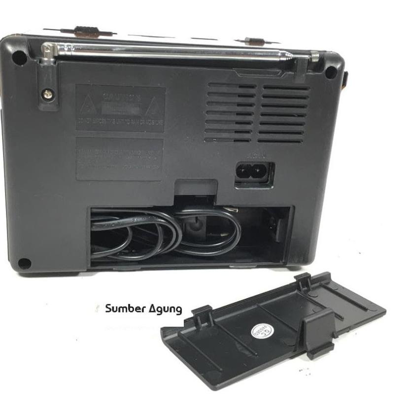 Menarik Mitsuyama MS4030 RadioSpeaker Portable AC DC Senter Besar FM AM SW