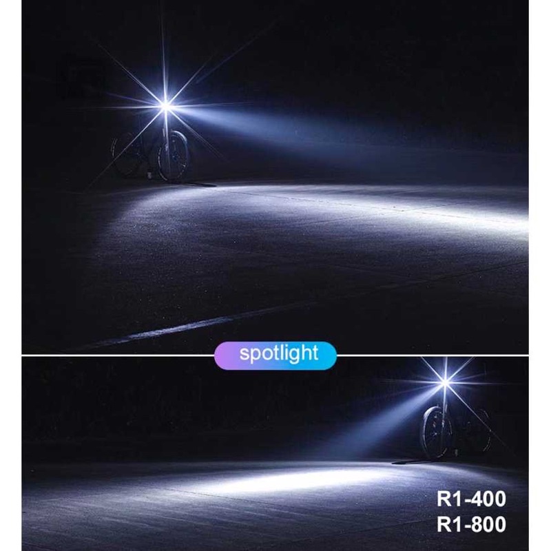 Rockbros Lampu Sepeda USB Rechargeable 2000mAh 400 Lumens - R1-400