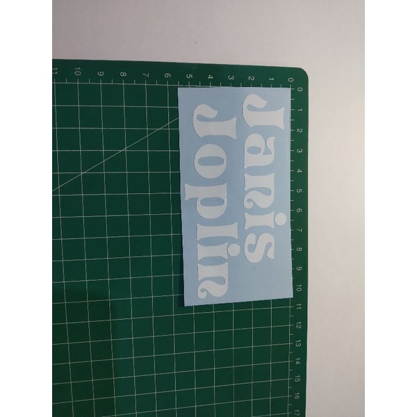 

cutting stiker Janis joplin