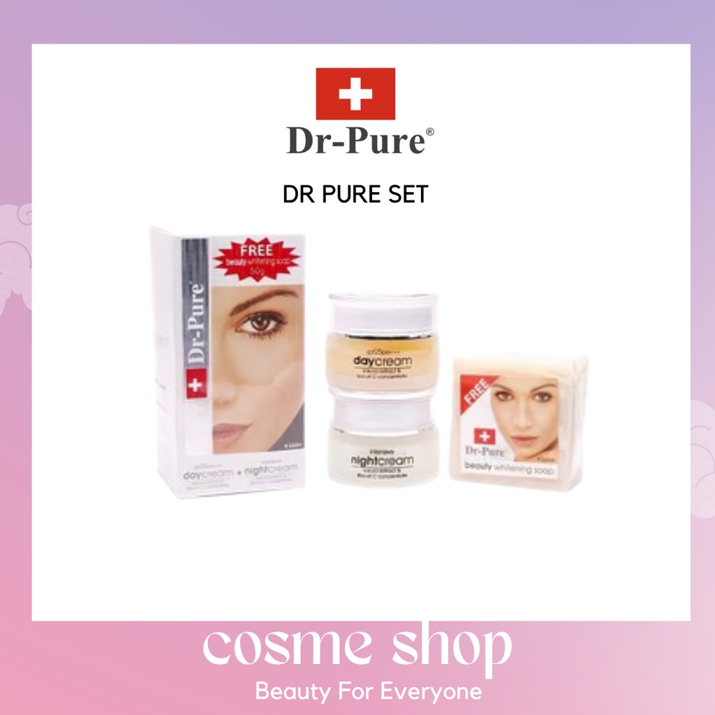Dr Pure Paket/Paket Skincare DR PURE/ORIGINAL BPOM