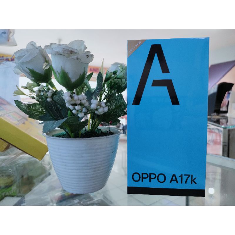 OPPO A17K 3Gb/64Gb + Extended Ram 4Gb ,5000Mah Long Lasting Battery ,Mediatex G35 Gaming ]