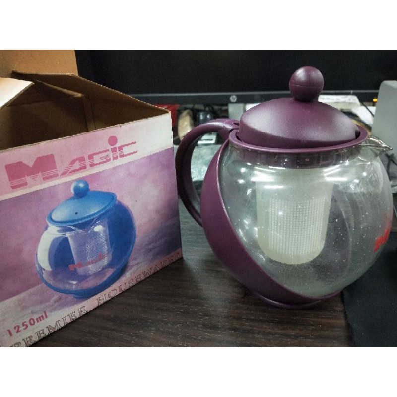 Teapot/Teko Teh Kaca Saringan Praktis