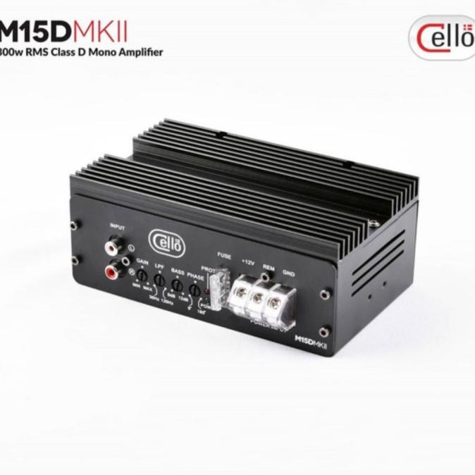 Power Monoblock Cello M15DMKll 300watt RMS Class D Mono Amplifier