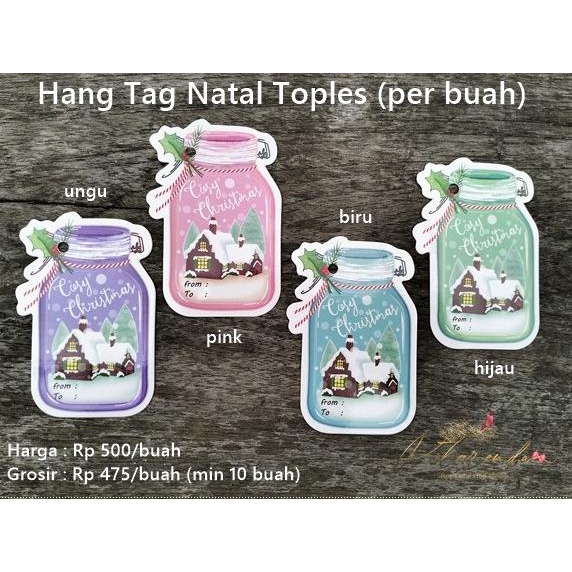 

NATL-312 : Hang Tag Natal Toples (per buah)