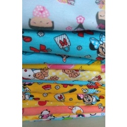 SETELAN ANAK MOTIF ANIMASI LUCU BAHAN KATUN | BAJU ANAK MOTIF ANIMASI