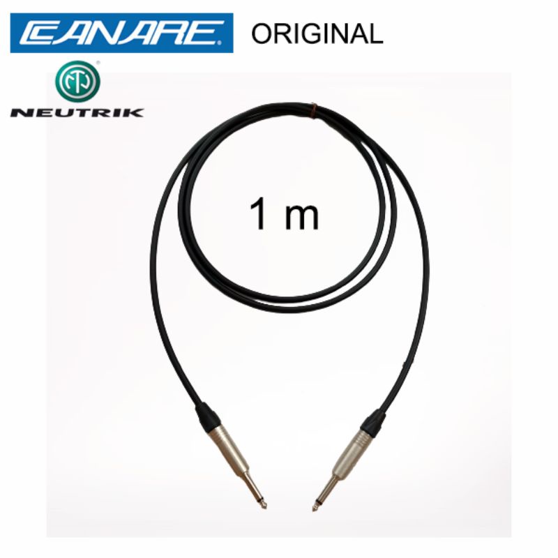 Kabel Canare Jack Neutrik Akai Mono to Akai Mono (1 m)