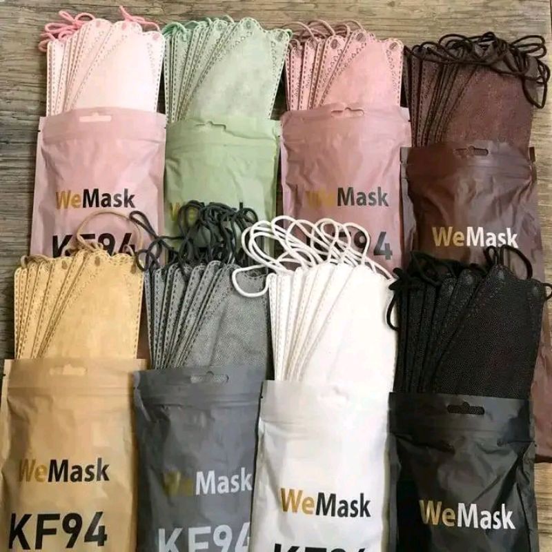 VifarBoutique♡Masker Kf94 Warna/1pack isi 10pcs