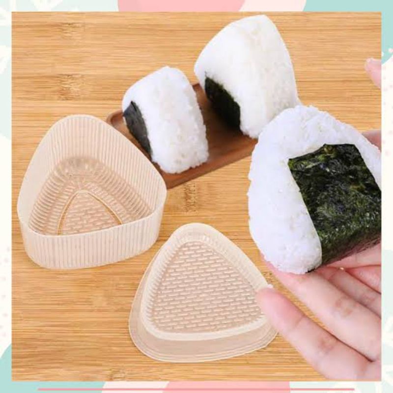 (ONI) Onigiri Mold - Cetakan Onigiri - Cetakan Nasi Kepal Bekal