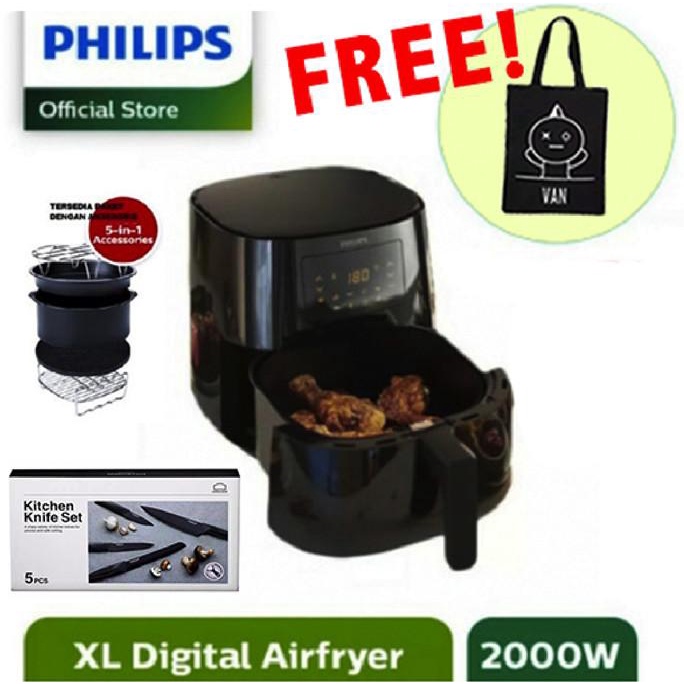 Jual PHILIPS Essential Air Fryer Digital HD 9270 XL Airfryer HD9270