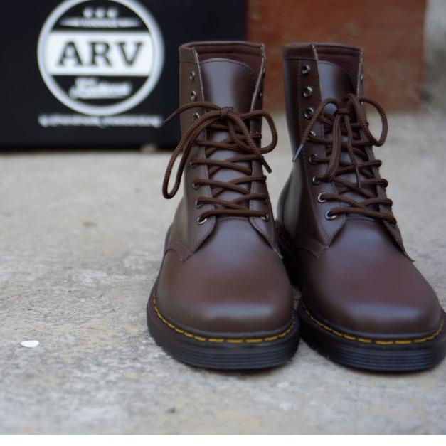 arv sepatu boots hiking tinggi underground pria - Hitam, 39