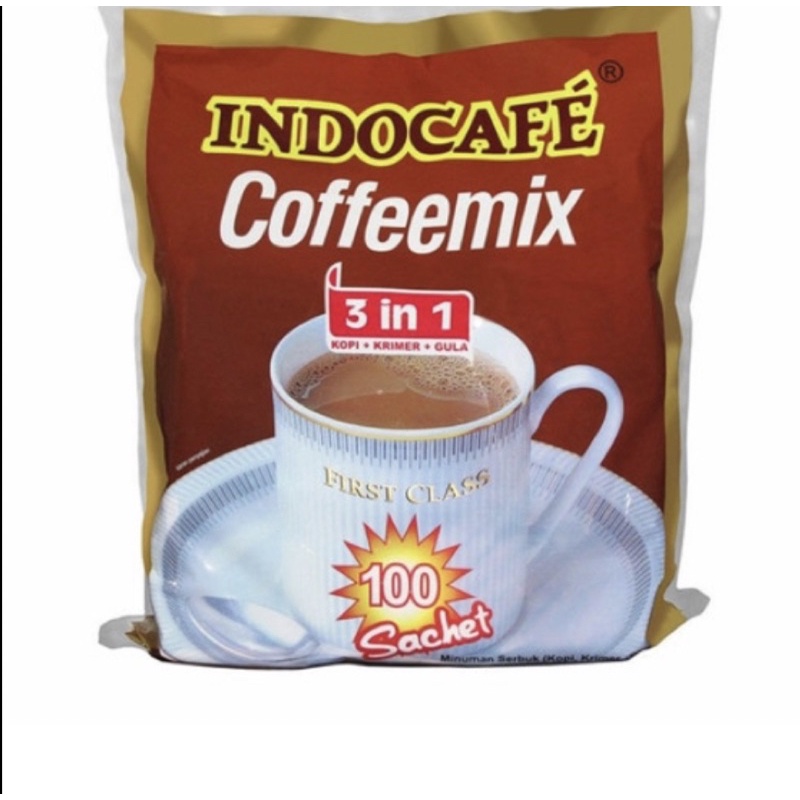 

Indocafe Coffeemix 3in1 isi 100