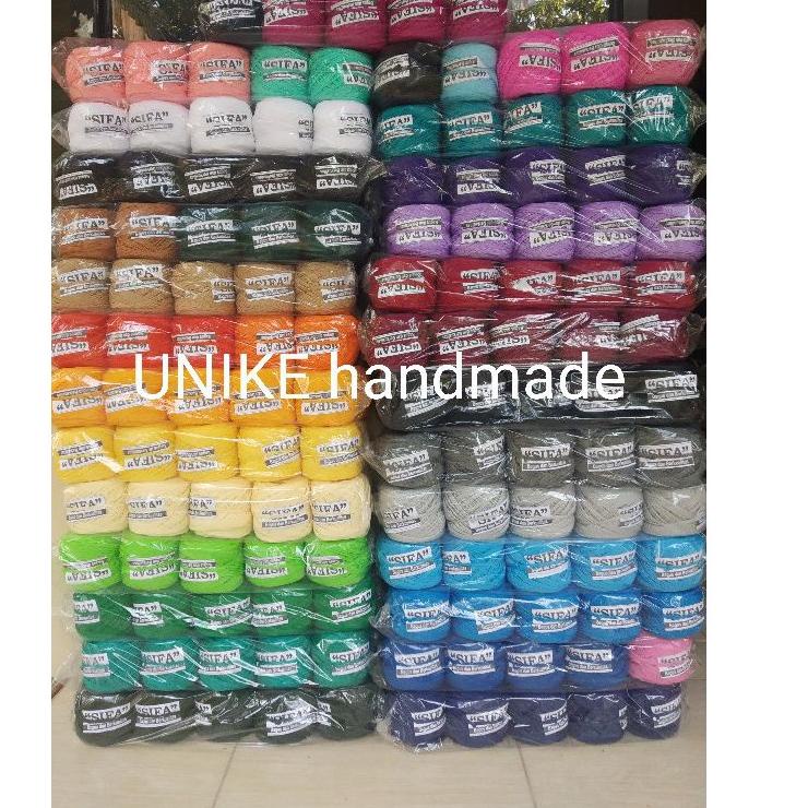 ㊎ benang rajut talikur 2mm atau tali kur macrame ⇎