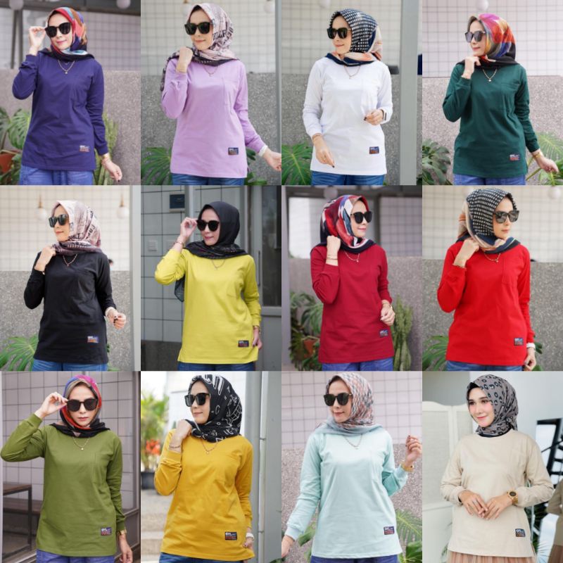 Kaos GYL ORIGINAL/ Premium Top Slit Lost Ban Polos