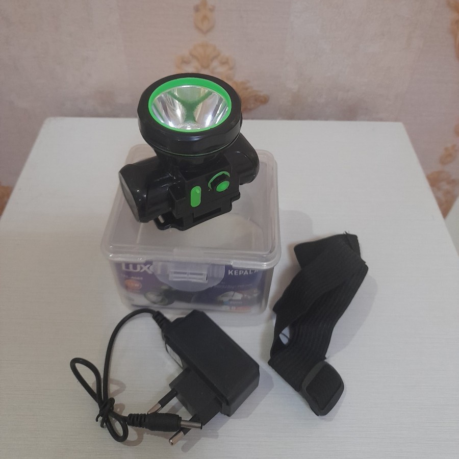 SENTER KEPALA [HEAD LAMP] LED 15 W &amp; 20 W LUXCO LHL-4688 &amp; LHL-5288