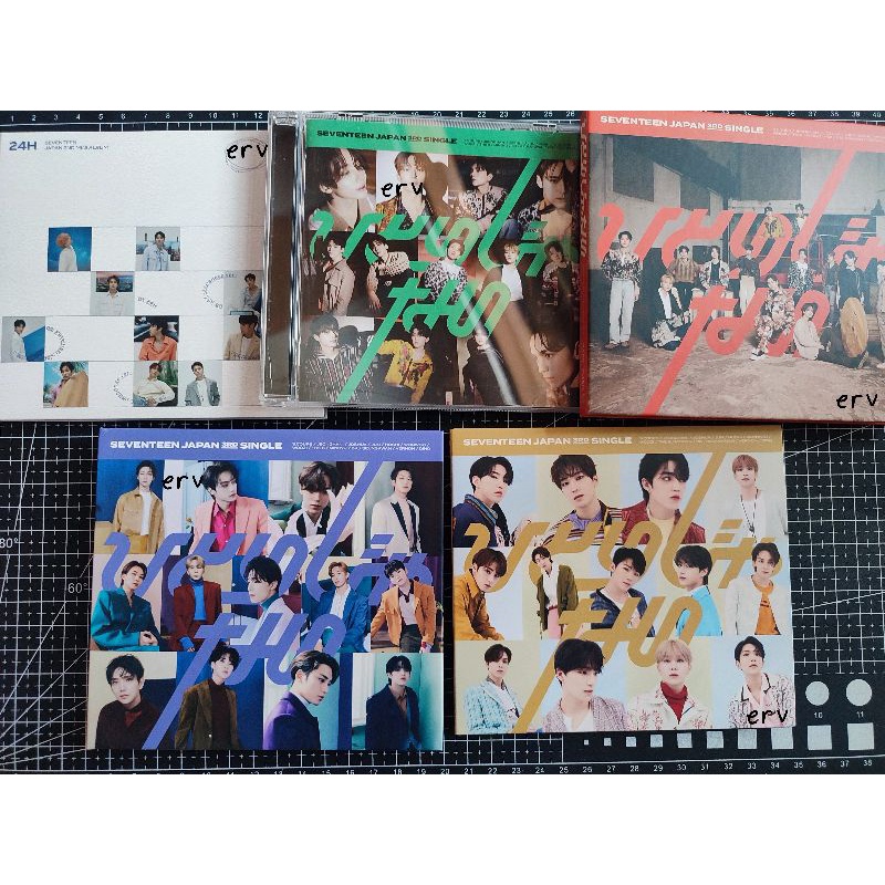 Seventeen Japan Album Only 24H Limited Lim C Hitorijanai Regular Reg Lim A B D