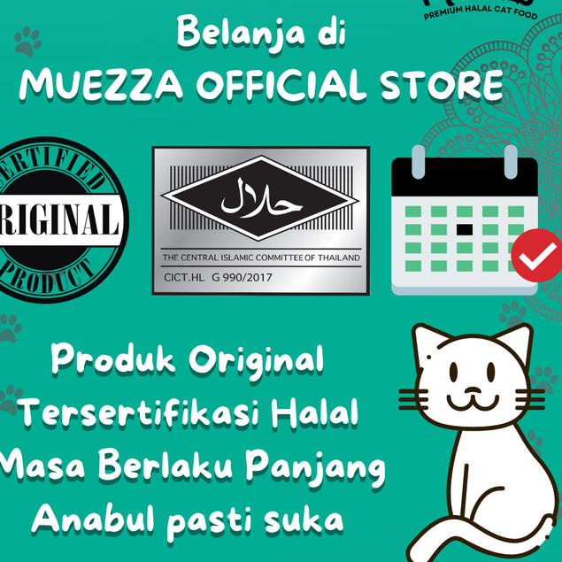 Makanan Kucing Kering - Mackerel Flavor - Muezza Cat Food