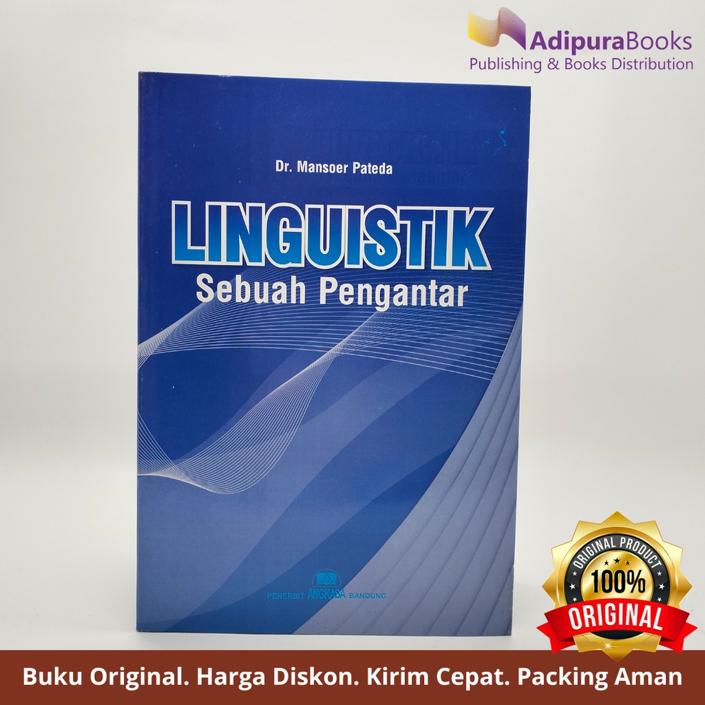 Linguistik Sebuah Pengantar ( LINGUISTIK SUATU PENGANTAR ) - Buku Original