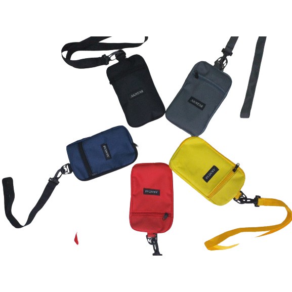 Tas hp pria wanita gantung leher tas selempang hp tas hp mini sako hangging wallet
