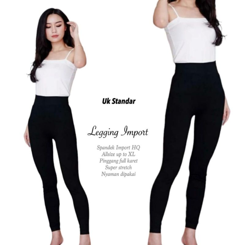 Legging Spandek Import L //JF4056