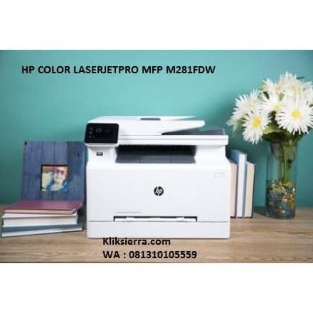 HP MFP M283fdw Printer Color Laserjet Pro M283 WiFi Pengganti M281fdw