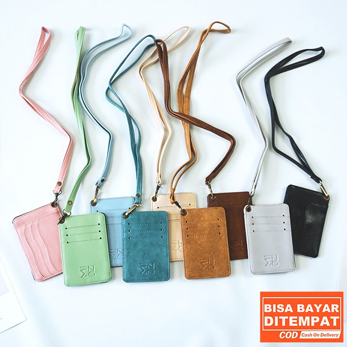 TG187 CARD HOLDER/DOMPET KARTU KULIT/DOMPET KULIT SINTETIS/DOMPET GANTUNG/MINI WALLET/WANITA/PRIA