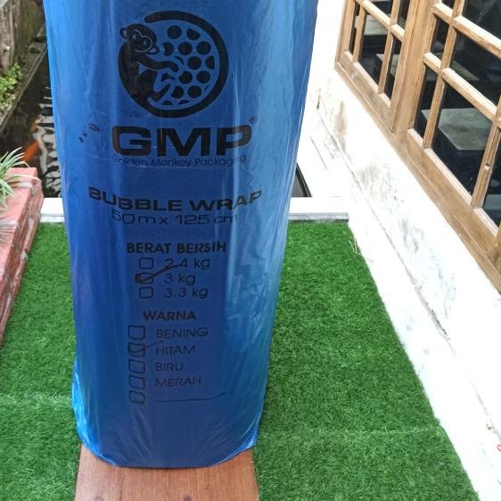

bubble wrap plastik gelembung packing roll 50meter tinggi 125cm - GMP 3.0 Bening