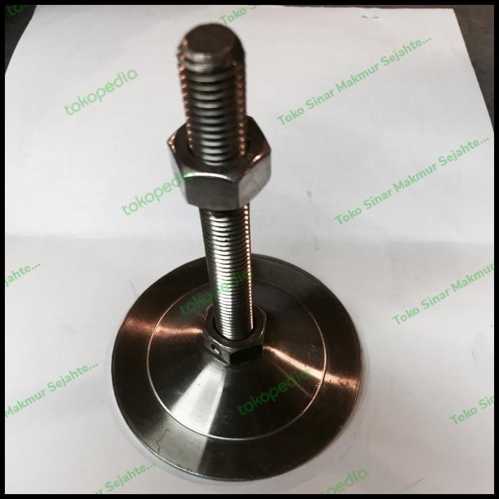 Adjuster Kaki Meja Stainless M12