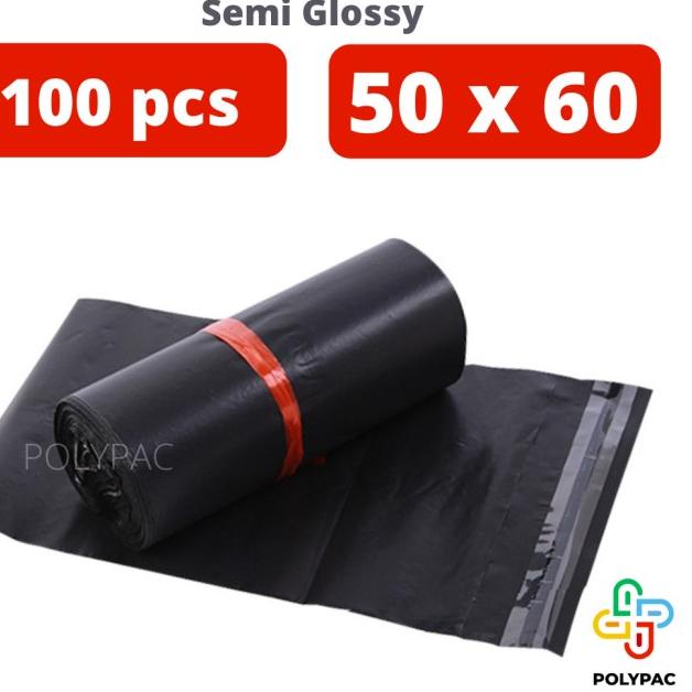 

Plastik Polymailer Hitam [50x60] 100pc Bungkus Plastik Packing Online