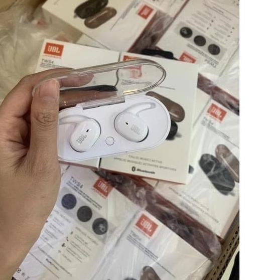 Headset Wireless Bluetooth 5.0 Earphones TWS 4 TWS-4 TWS4 - Putih
