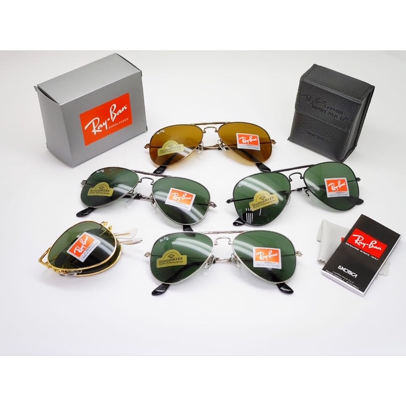 kacamata hitam folding aviator - kacamata hitam pria dan wanita - kacamata lipat