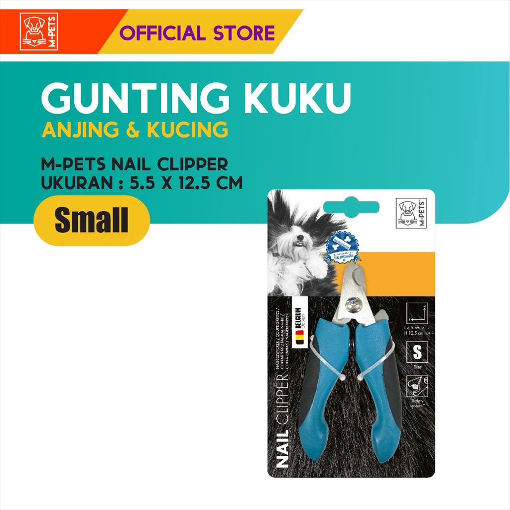 M-Pets Nail Clipper Size Small / Gunting Kuku Anjing Kucing Hewan