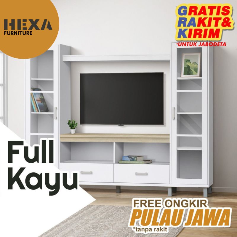 FREE ONGKIR Lemari Tv Serbaguna-Buffet Tv-Rak Tv Multifungsi-Meja Tv Ikea-Backdrop Tv-Meja Tv Minima