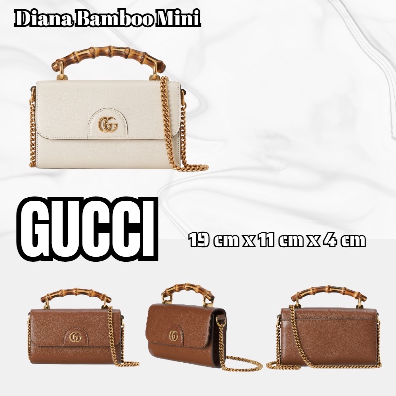 Gucci Diana Bamboo Mini Shoulder Bag/Ladies Bag/Shoulder Bag/Chain Bag
