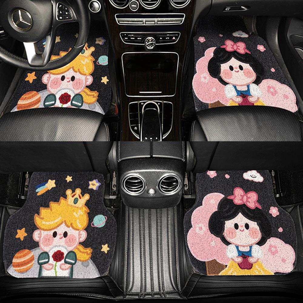 Pad pedal Motif Kartun princess Untuk Mobil