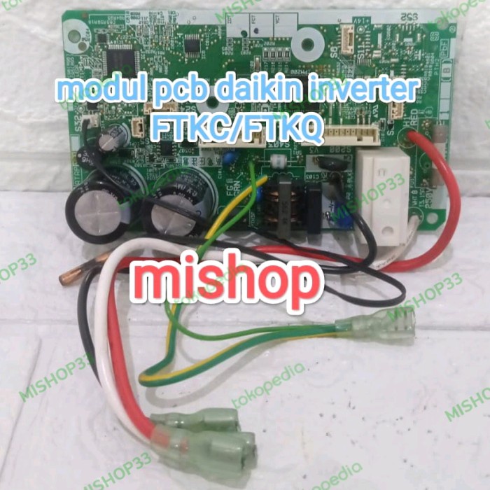 Pcb Ac Daikin - Modul Pcb Indoor Ac Daikin Inventer Ftkq/Ftkc 1 Set - Letha