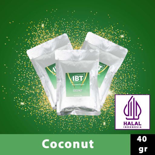 

Bahan Minuman Bubuk Rasa Coconut Kelapa Instant IBT Drink Powder Sachet