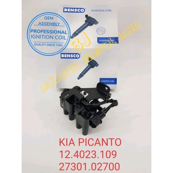 IGNITION COIL KIA PICANTO ORIGINAL BENSCO