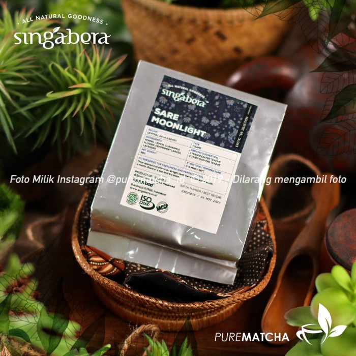 

SINGABERA - SARE MOONLIGHT 50GR CHAMOMILE LAVENDER SLEEP TEH INSOMNIA