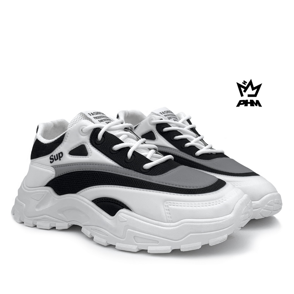 PHM Shoes [COD] Minos Sepatu Sneakers Pria Olahraga Sport Shoes Casual Running