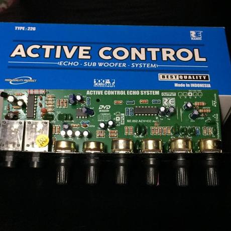 KIT TONE CONTROL MIC ECHO SUBWOOFER PLUS PANEL